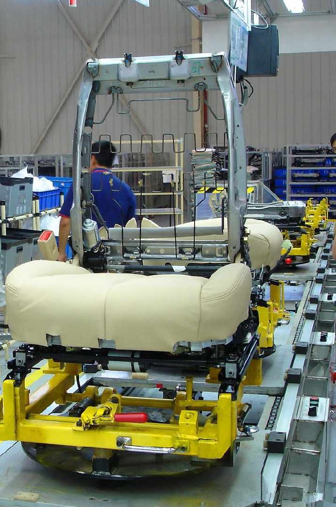 汽車座椅生產線